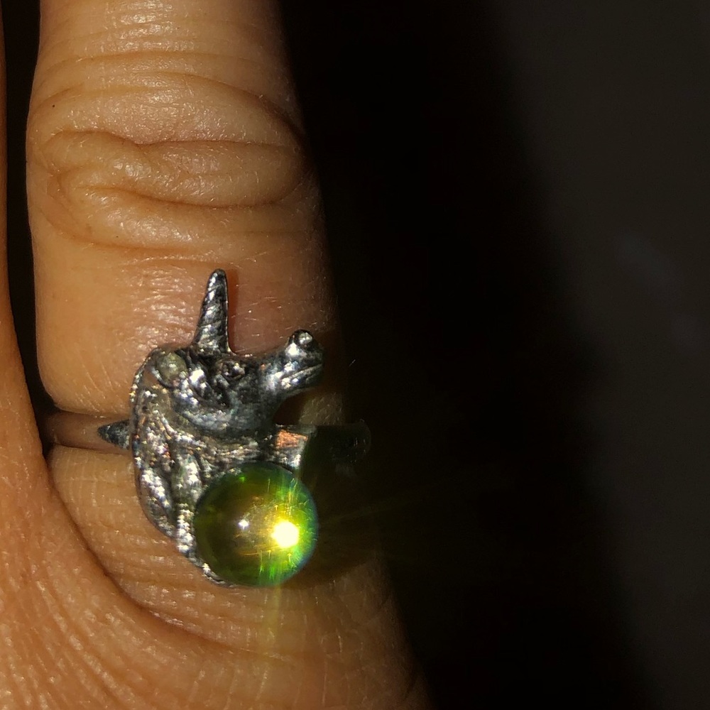 Silver Unicorn Ring